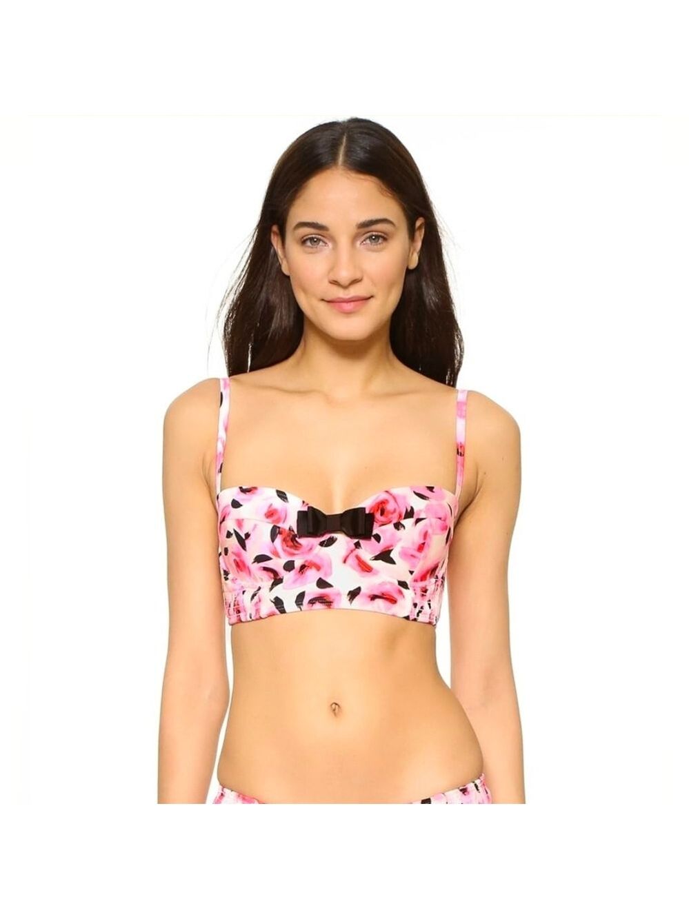 Kate Spade New York Pink Smocked Hipster Top